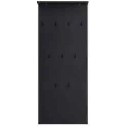 Wohnen Garderoben|Garderoben*Schwarzes Flurmöbel Set - Anderian (vierteilig)