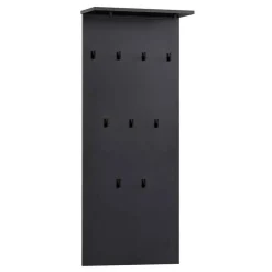 Wohnen Garderoben|Garderoben*Schwarzes Flurmöbel Set - Anderian (vierteilig)