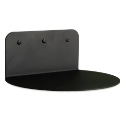 Wohnen Schwarzes Hängeboard in halbrunder Form - Feliana