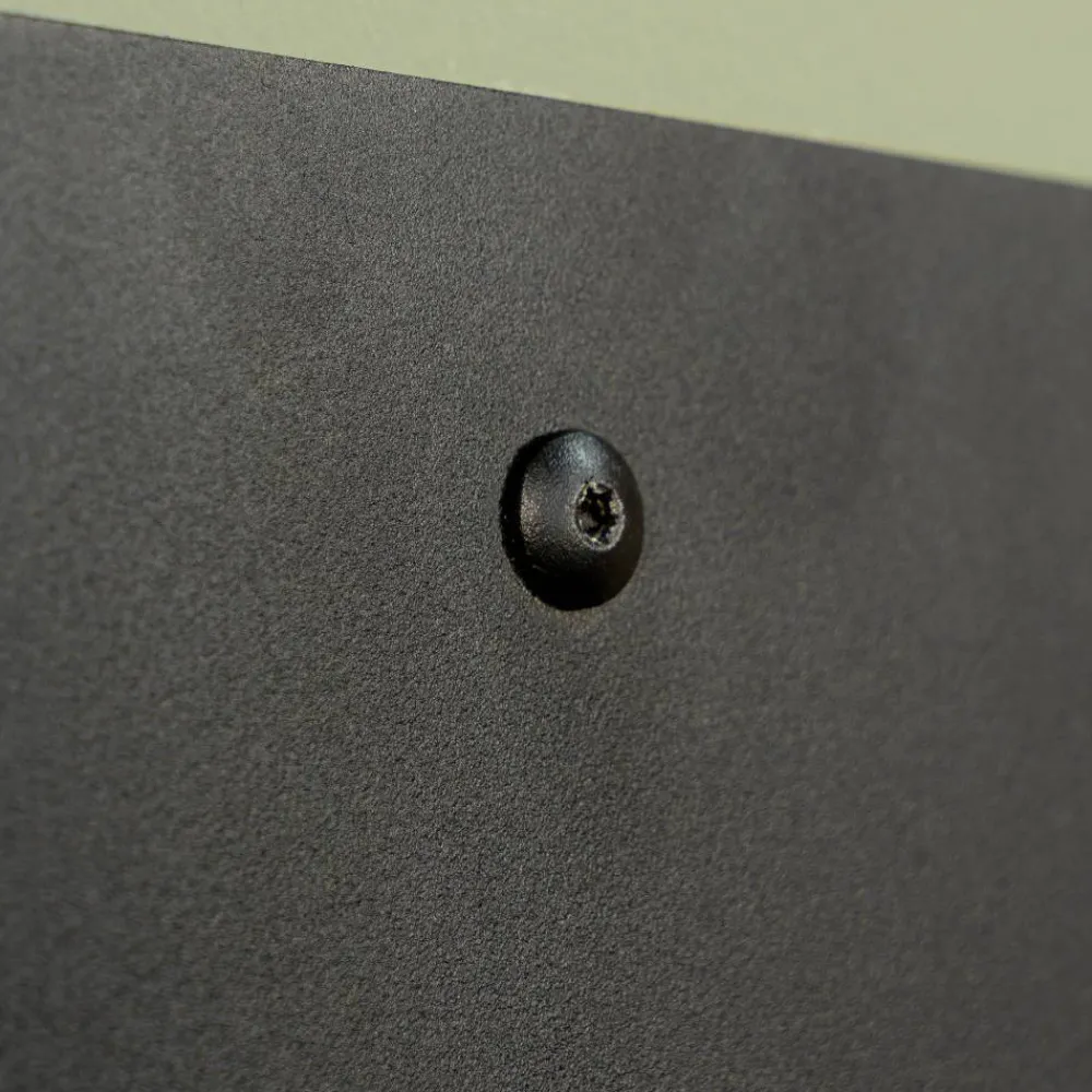 Wohnen Schwarzes Hängeboard in halbrunder Form - Feliana