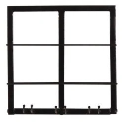 Wohnen Esszimmerregale|Regale*Schwarzes Wandregal für Weinflaschen - Charlots