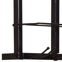 Wohnen Esszimmerregale|Regale*Schwarzes Wandregal für Weinflaschen - Charlots