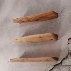 Wohnen Schwebende Wandboards Baumkante - Stamfort (3er Set)