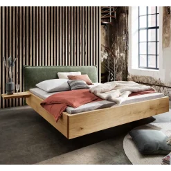 Wohnen Loft Möbel|Industrial Möbel*Schwebendes Bettgestell 140x200 cm - Elcuedon (dreiteilig)