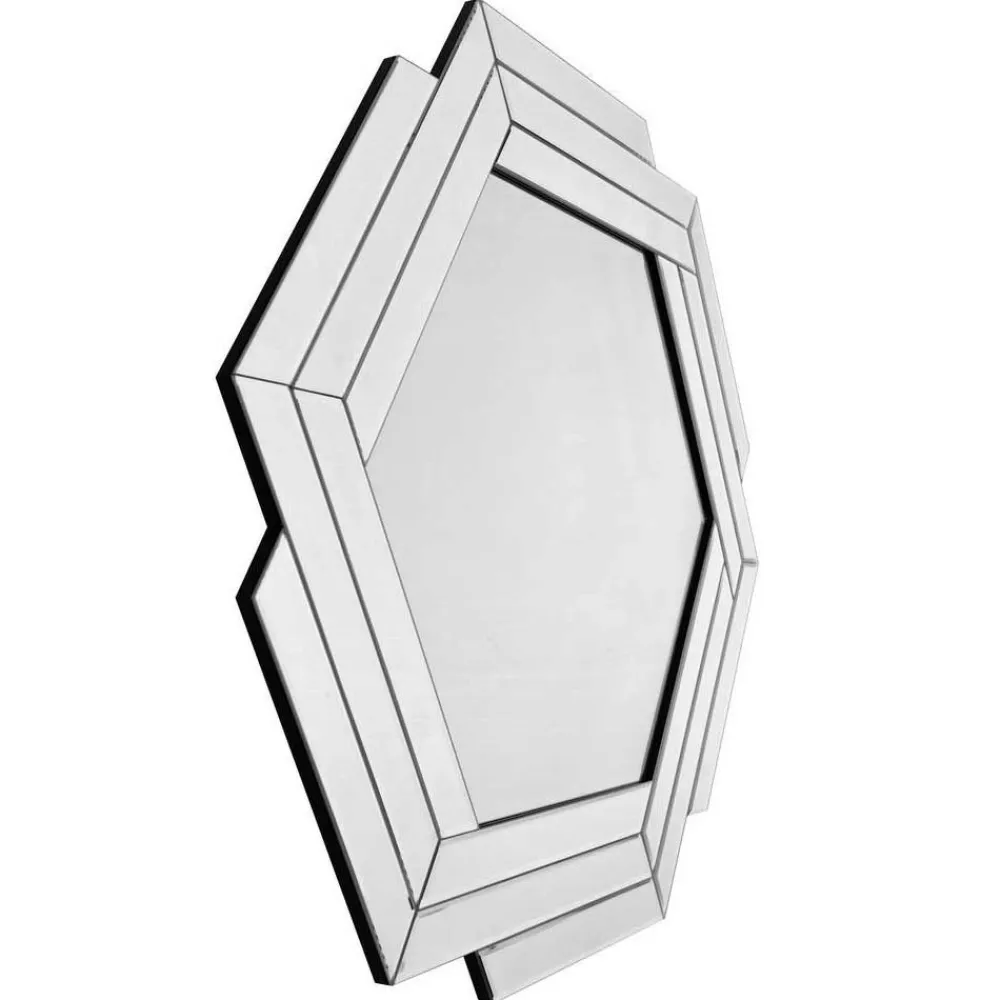 Wohnen Spiegel|Flurspiegel*Sechseckiger Design Spiegel für Wandmontage - Gionta