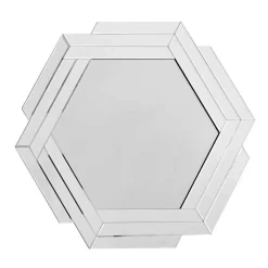 Wohnen Spiegel|Flurspiegel*Sechseckiger Design Spiegel für Wandmontage - Gionta
