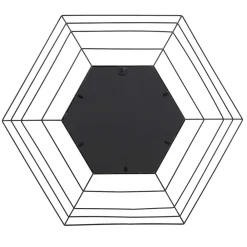 Wohnen Sechseckiger Spiegel im Spinnweben Design - Vivenda