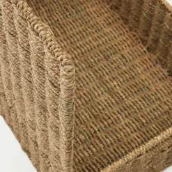 Wohnen Seegras Kisten mit Deckel - Hedi (zweiteilig)