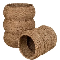 Wohnen Seegras Körbe im Landhausstil - Lottessa (zweiteilig)