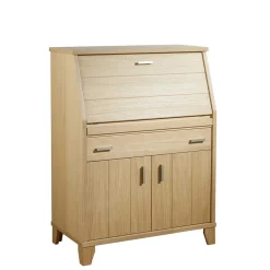 Wohnen Sekretär Schreibtisch Schrank in Eiche - Ryan