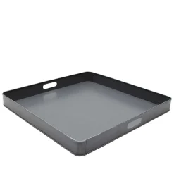 Wohnen Tabletts*Serviertablett 75x75 cm in Grau - Trane