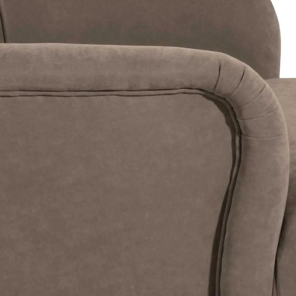 Wohnen Sessel in Beigegrau und Buche - Celavio