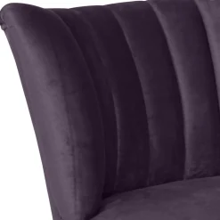 Wohnen Sessel in Dunkellila und Buche Natur - Zunil