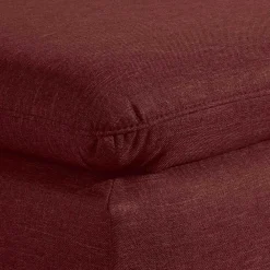 Wohnen Sessel in Rot und Nussbaum Braun - Capital