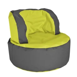 Wohnen Graue Möbel|Sitzsäcke*Sessel Sitzsack Mapsy in Grün Grau