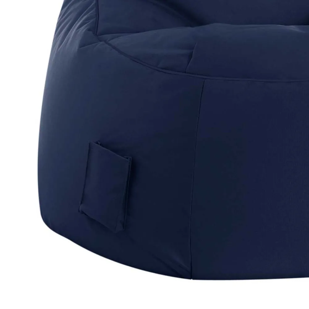 Kinder Wohnen Sessel Sitzsack Medias in Dunkelblau