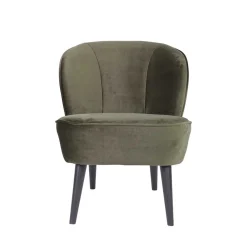 Wohnen Retro Möbel|Sessel*Sessel Vontada in Dunkelgrün