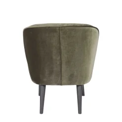 Wohnen Retro Möbel|Sessel*Sessel Vontada in Dunkelgrün