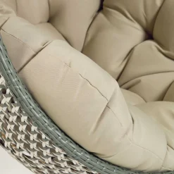 Wohnen Sessel zum Aufhängen aus Geflecht Kunstrattan - Luka