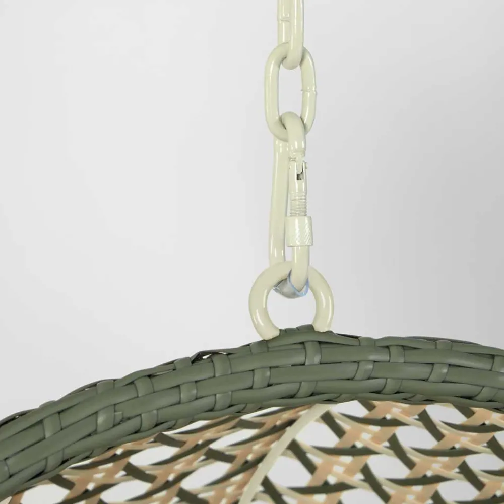 Wohnen Sessel zum Aufhängen aus Geflecht Kunstrattan - Luka