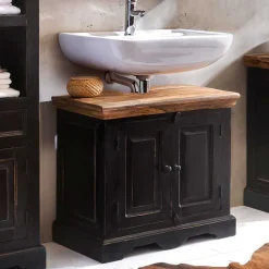 Wohnen Kolonialmöbel*Set Badmöbel im Kolonialstil - Sentiments (fünfteilig)