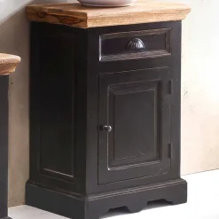 Wohnen Kolonialmöbel*Set Badmöbel im Kolonialstil - Sentiments (fünfteilig)