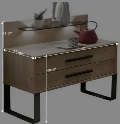 Wohnen Jugendbetten*Set Bettanlage mit LED Beleuchtung - Licruva (dreiteilig)