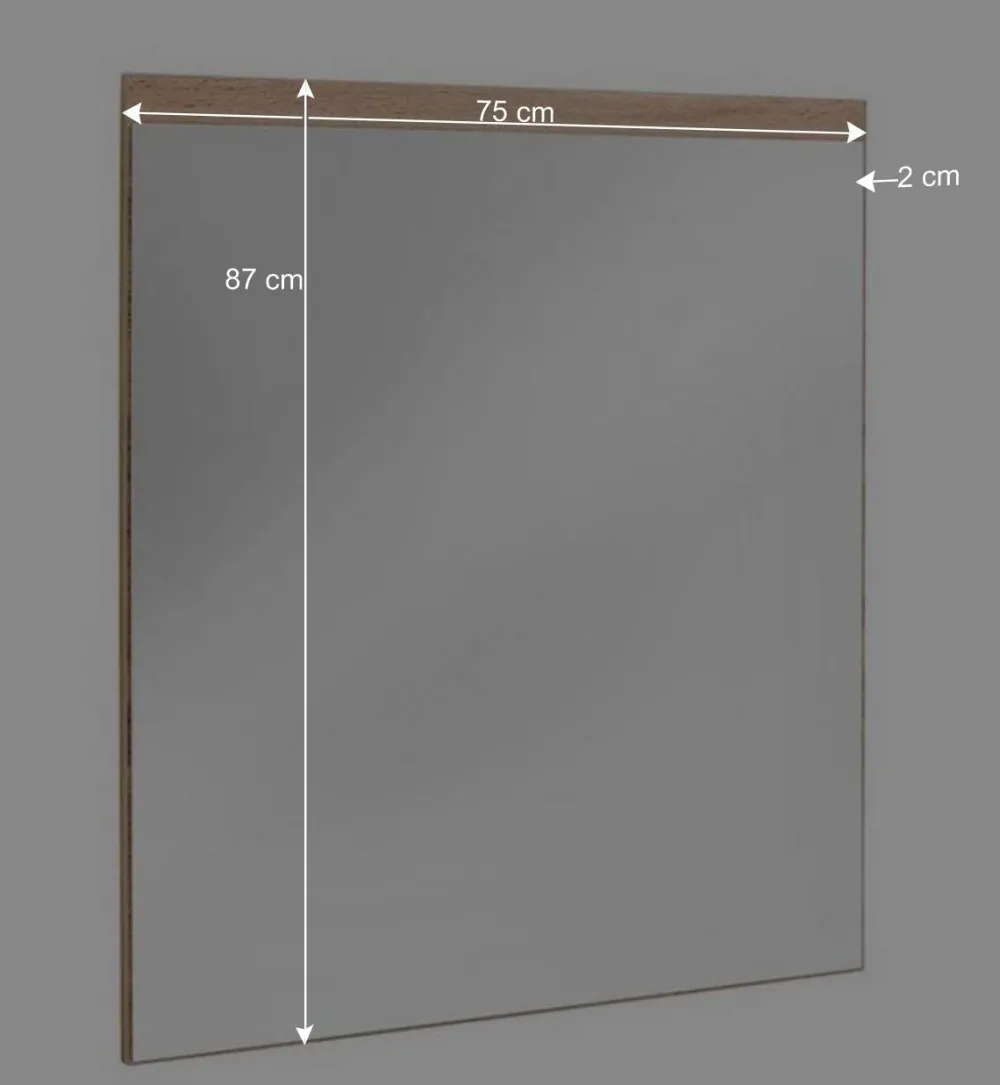 Wohnen Set Dielen Möbel Kombi mit LED - Nusenia (fünfteilig)