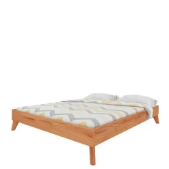 Wohnen Set Doppelbett & Nachtkommoden - Junola I (dreiteilig)