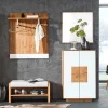 Wohnen Garderoben|Garderoben*Set Flur Designmöbel zweifarbig - Mandrey (vierteilig)
