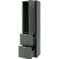 Wohnen Garderoben|Garderoben*Set Flur Einrichtung in Dunkelgrün - Niestov (fünfteilig)