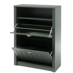 Wohnen Garderoben|Garderoben*Set Flur Einrichtung in Dunkelgrün - Niestov (fünfteilig)