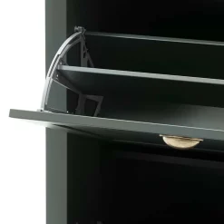 Wohnen Garderoben|Garderoben*Set Flur Einrichtung in Dunkelgrün - Niestov (fünfteilig)