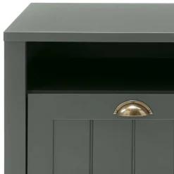 Wohnen Garderoben|Garderoben*Set Flur Einrichtung in Dunkelgrün - Niestov (fünfteilig)