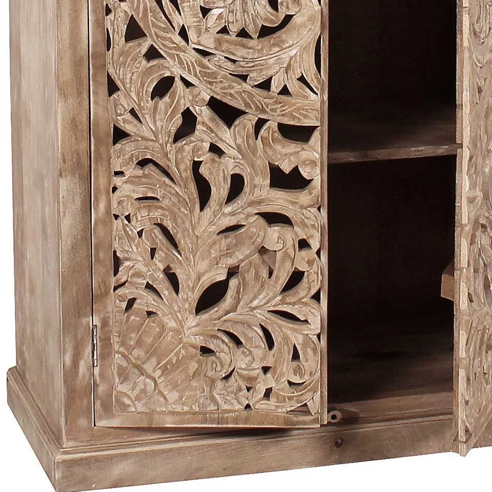 Wohnen Garderoben|Garderoben*Set Flurmöbel im Ethno Stil - Runiasa (vierteilig)