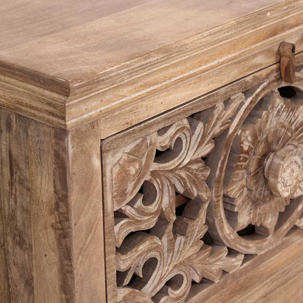 Wohnen Garderoben|Garderoben*Set Flurmöbel im Ethno Stil - Runiasa (vierteilig)