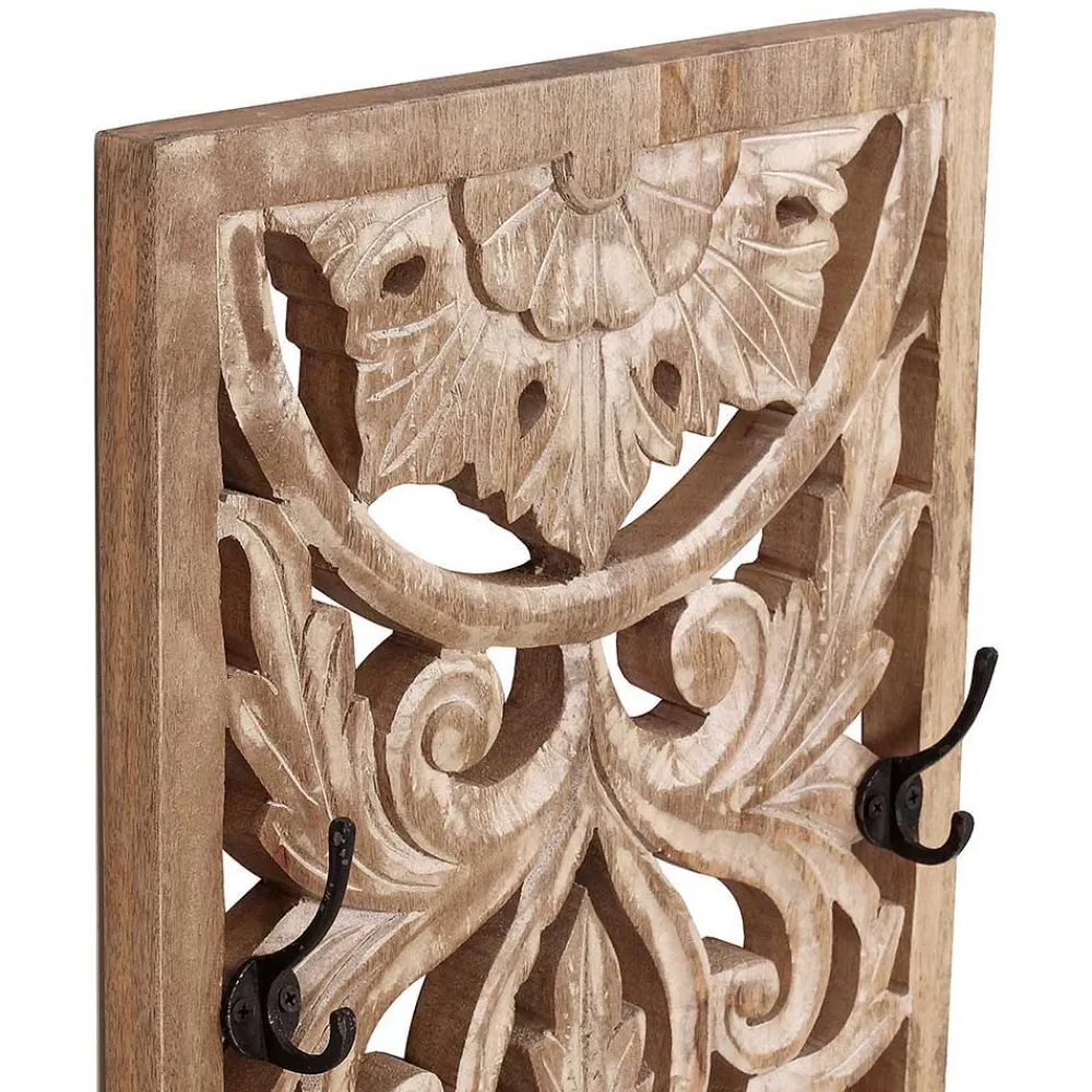 Wohnen Garderoben|Garderoben*Set Flurmöbel im Ethno Stil - Runiasa (vierteilig)