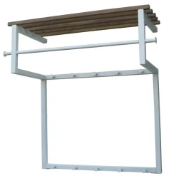 Wohnen Garderoben|Garderoben*Set Flurmöbel in Weiß & Eiche - Duvinia (zweiteilig)