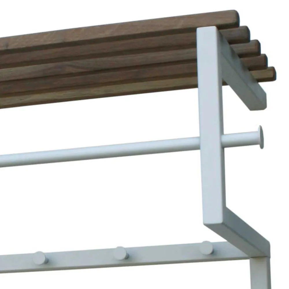 Wohnen Garderoben|Garderoben*Set Flurmöbel in Weiß & Eiche - Duvinia (zweiteilig)