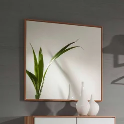 Wohnen Set Flurmöbel in Weiß Kernbuche - Mandrey (fünfteilig)