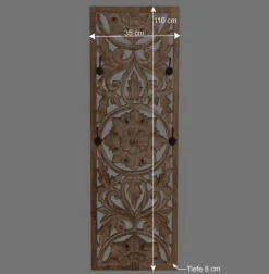 Wohnen Set Garderoben Möbel im Boho Style - Runiasa (dreiteilig)