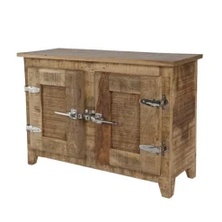 Wohnen Set Holz Badmöbel im Shabby Chic - Suennas (dreiteilig)