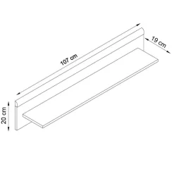 Wohnen Set Skandi Möbel fürs Wohnzimmer - Cablos (vierteilig)