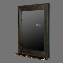 Wohnen Shabby Chic Möbel*Shabby Bad Kombination in Bunt - Jamaica (vierteilig)