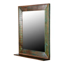 Wohnen Shabby Chic Möbel*Shabby Bad Kombination in Bunt - Jamaica (vierteilig)