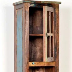 Wohnen Shabby Chic Möbel*Shabby Bad Kombination in Bunt - Jamaica (vierteilig)