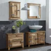 Wohnen Shabby Chic Möbel*Shabby Bad Möbel aus Holz - Suennas (vierteilig)