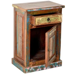 Wohnen Shabby Chic Möbel*Shabby Badmöbel aus Recyclingholz - Jamaica (fünfteilig)