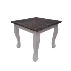 Wohnen Shabby Chic Möbel*Shabby Chic Couchtisch Pascan in Weiß Grau