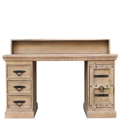 Wohnen Shabby Chic Möbel*Shabby Chic Design Schreibtisch 132x90x65 cm - Abid